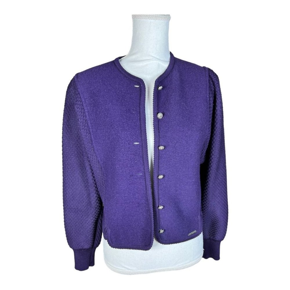 Purple Wool Geiger‎ Blazer Jacket